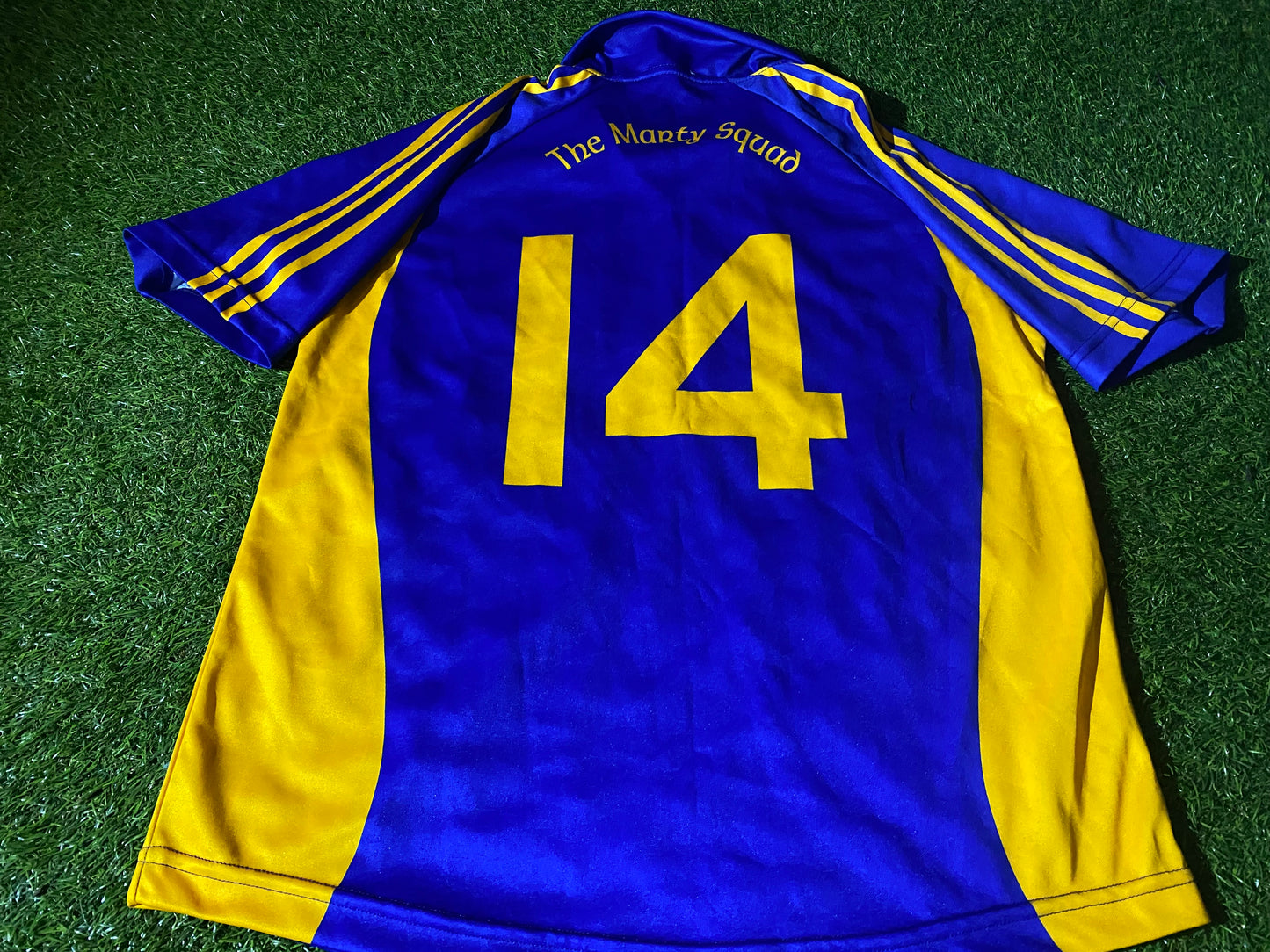 Marty Squad RTE Radio Ireland Irish Hurling GAA Gaelic Football XL Extra Large Mans no14 Jersey