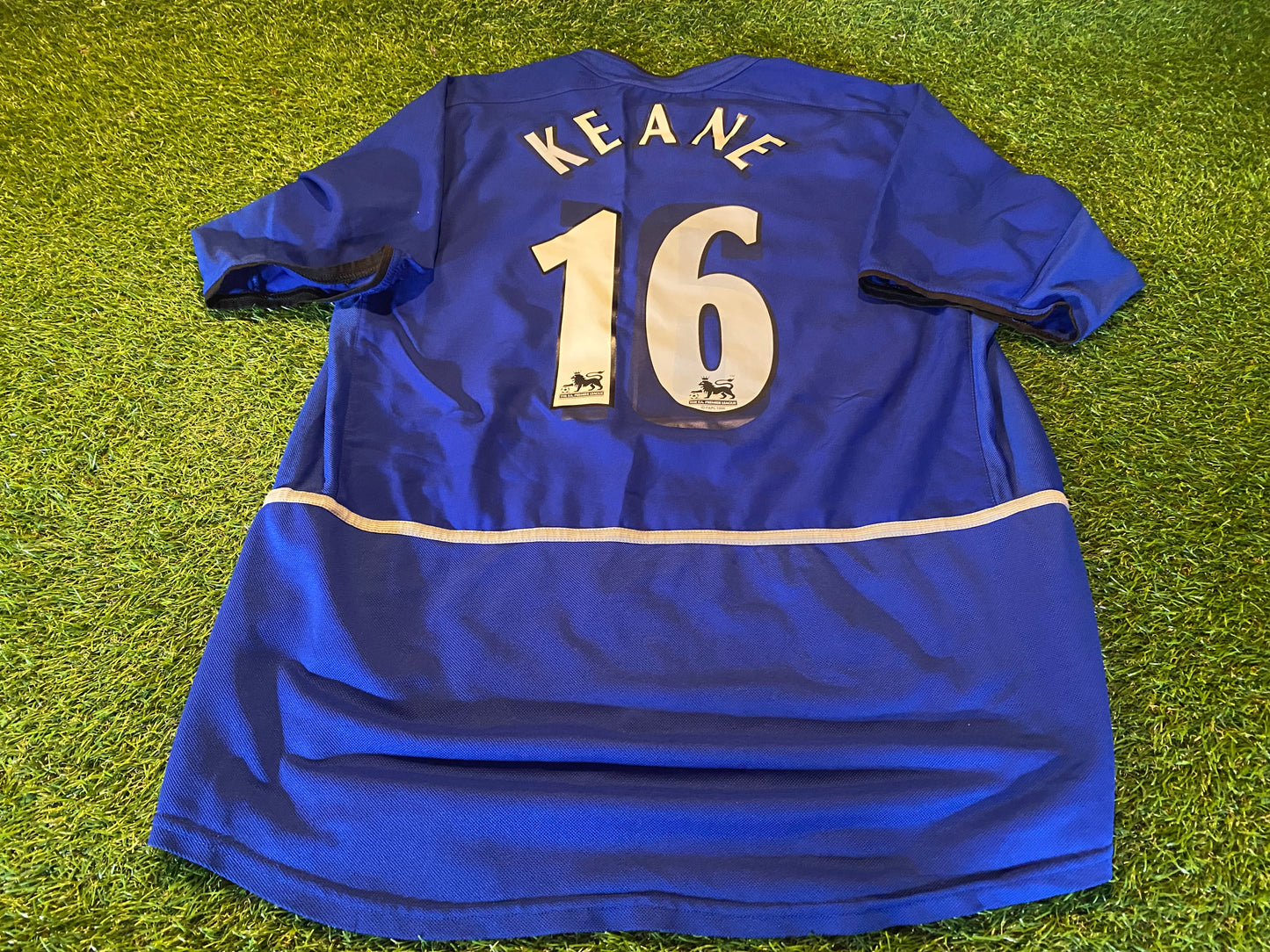 Manchester United Ireland Football Large Mans Rare Vintage Roy Keane no16 Nike Jersey