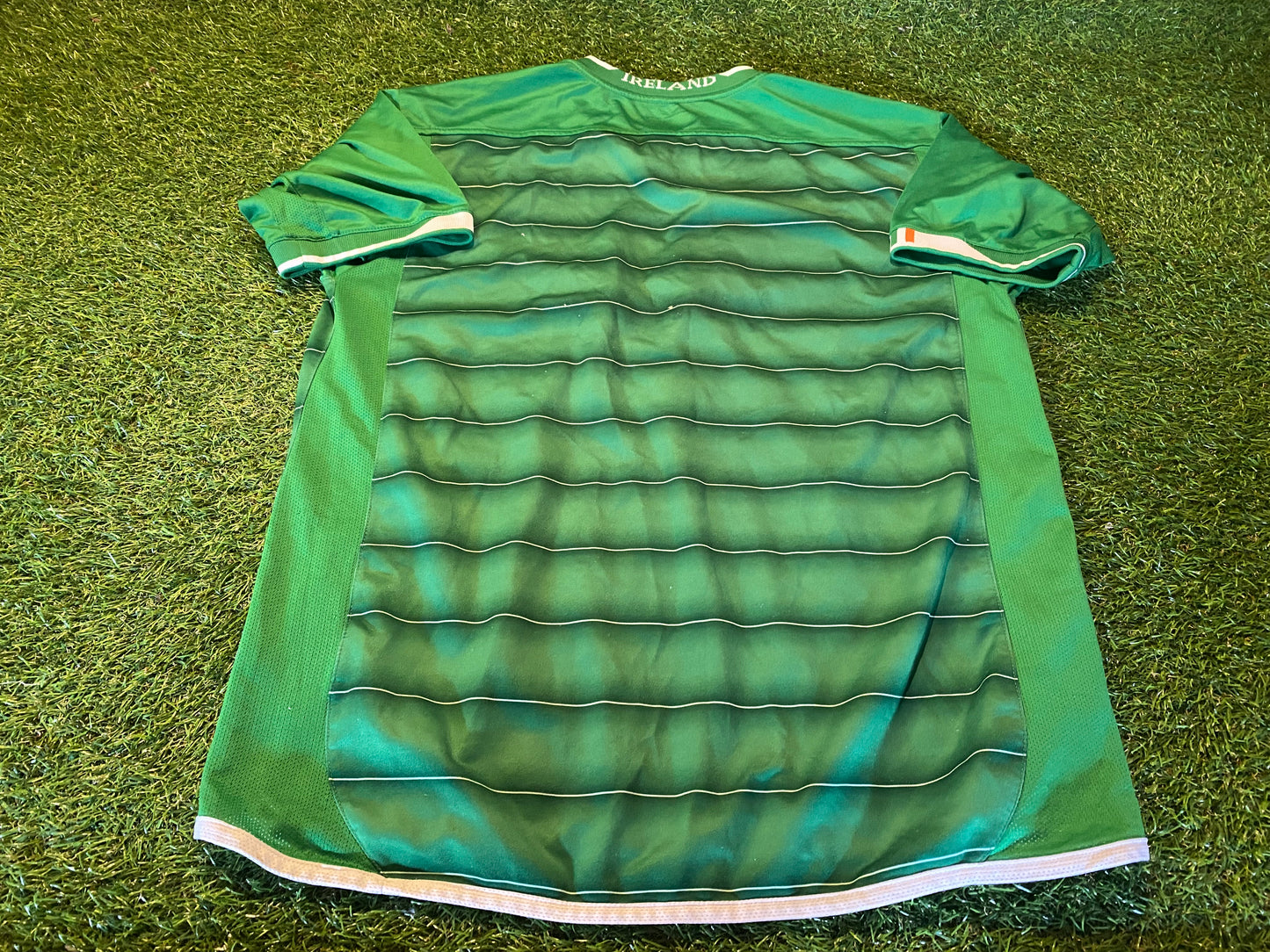 Republic of Ireland Irish Eire Football Soccer Large Mans Vintage Umbro Made Home Jersey