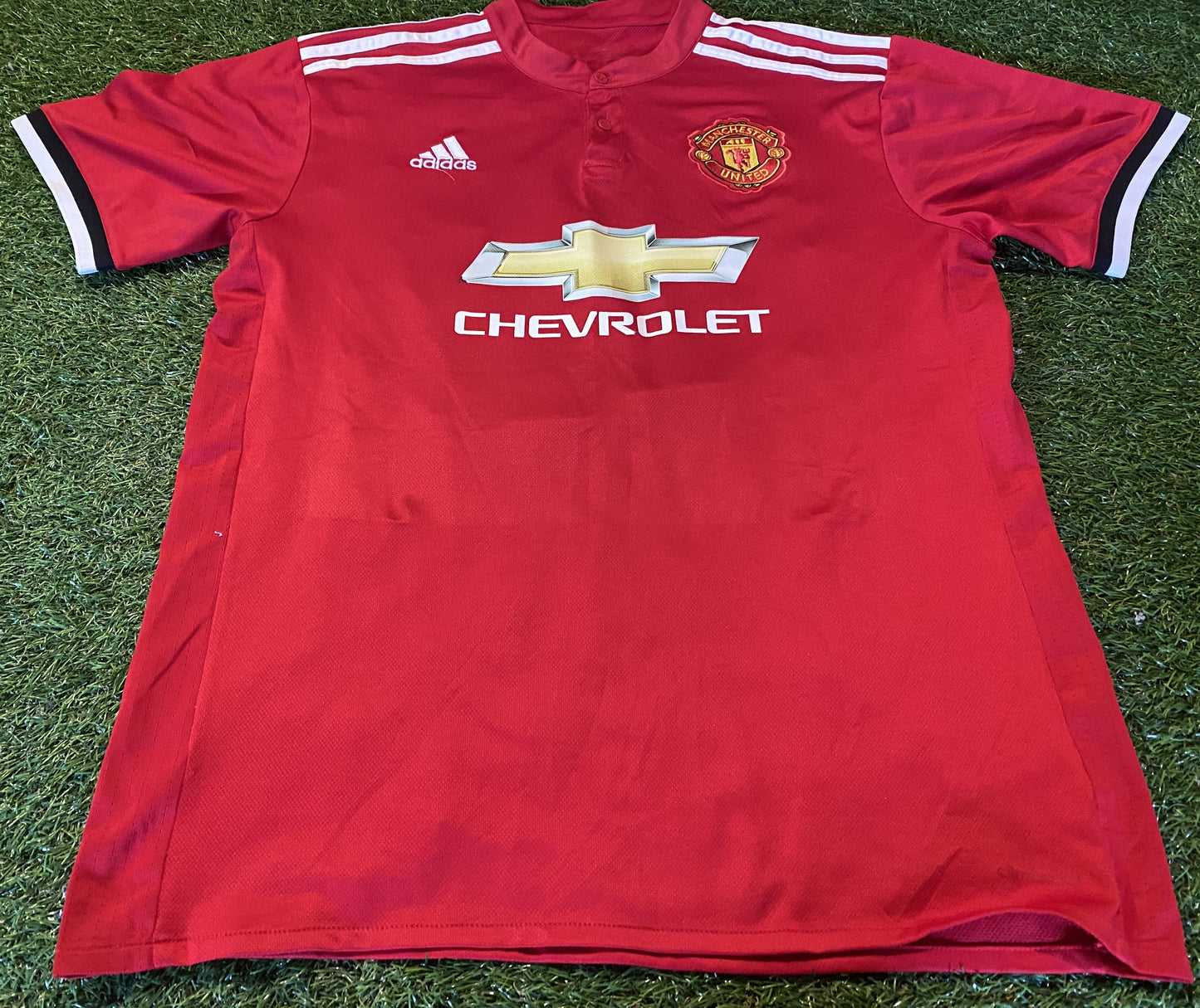 Manchester United England Soccer Football Large Mans Rashford no10 Adidas Home Jersey