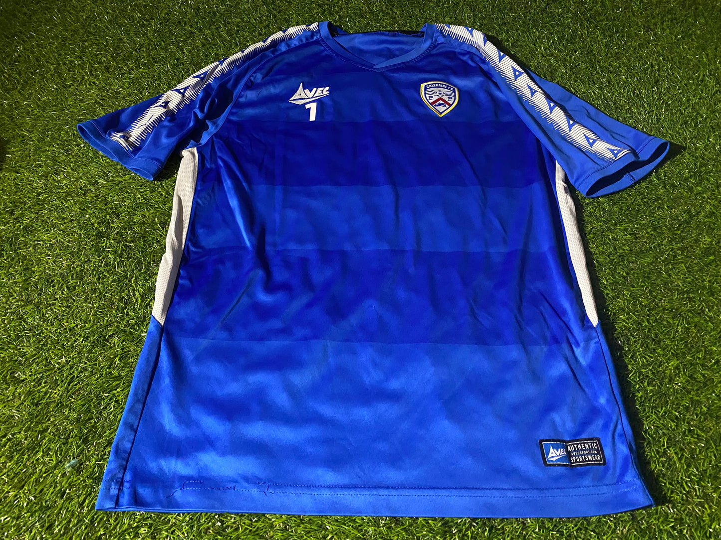 Coleraine FC Ulster Northern Ireland Soccer Football Medium Mans Leisure Training Jersey