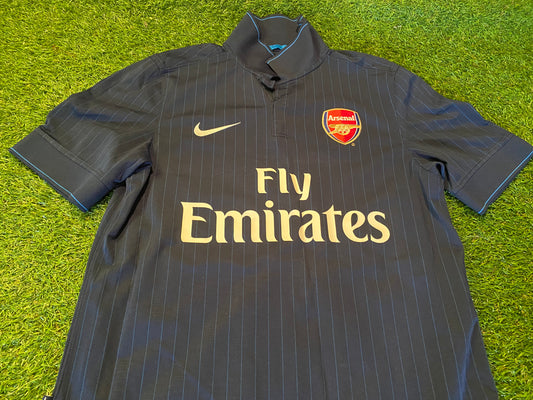 Arsenal England Football Soccer Medium Mans Nike Made Fabregas no4 EPL Away Jersey