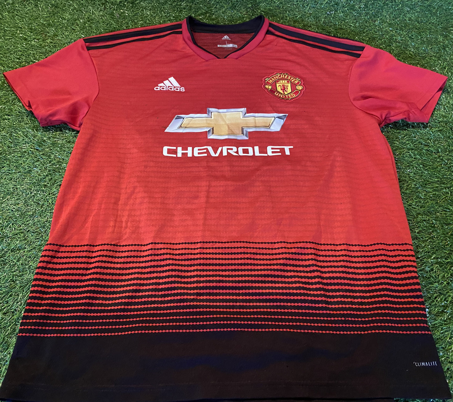 Manchester United England Soccer Football Large Mans Rashford no10 Adidas Home Jersey