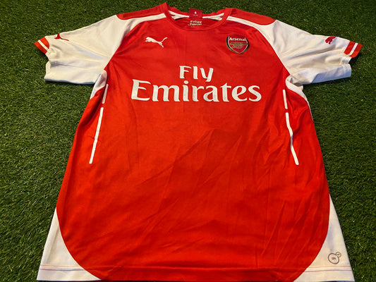 Arsenal England Football Soccer Medium Mans Puma Made Alexis no17 Home Jersey