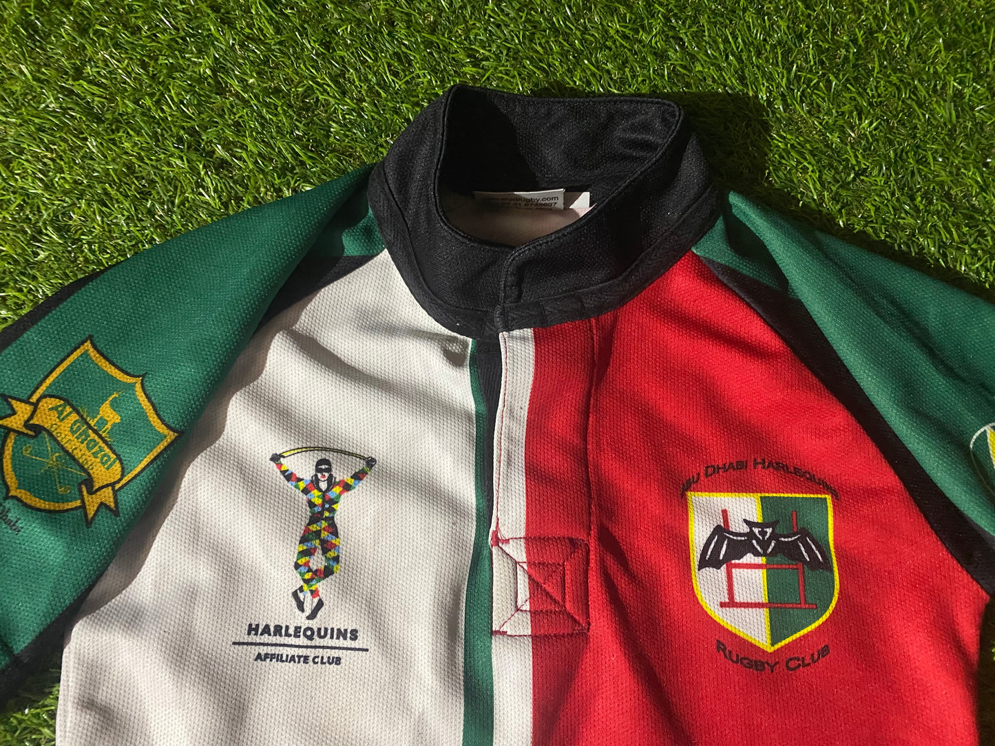 Abu Dhabi Harlequins Rugby Union XS Boys 5-6 Year Old Jersey