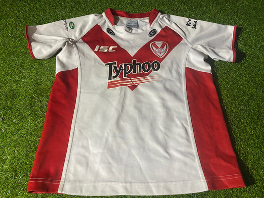 St Helens RLFC England Rugby League Football Adult Womans Females Size 14-16 Jersey