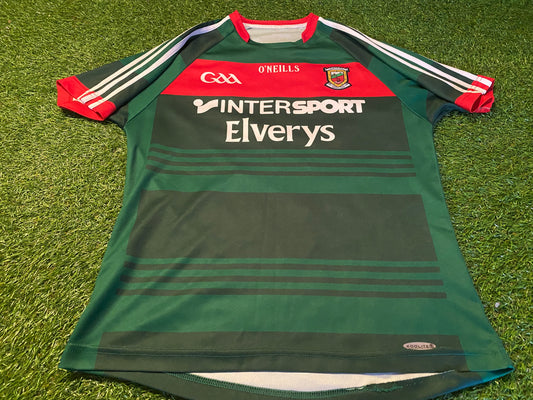 Co Mayo GAA Ireland Eire Hurling Gaelic Football Medium Mans Tight Fit Player Issue Jersey