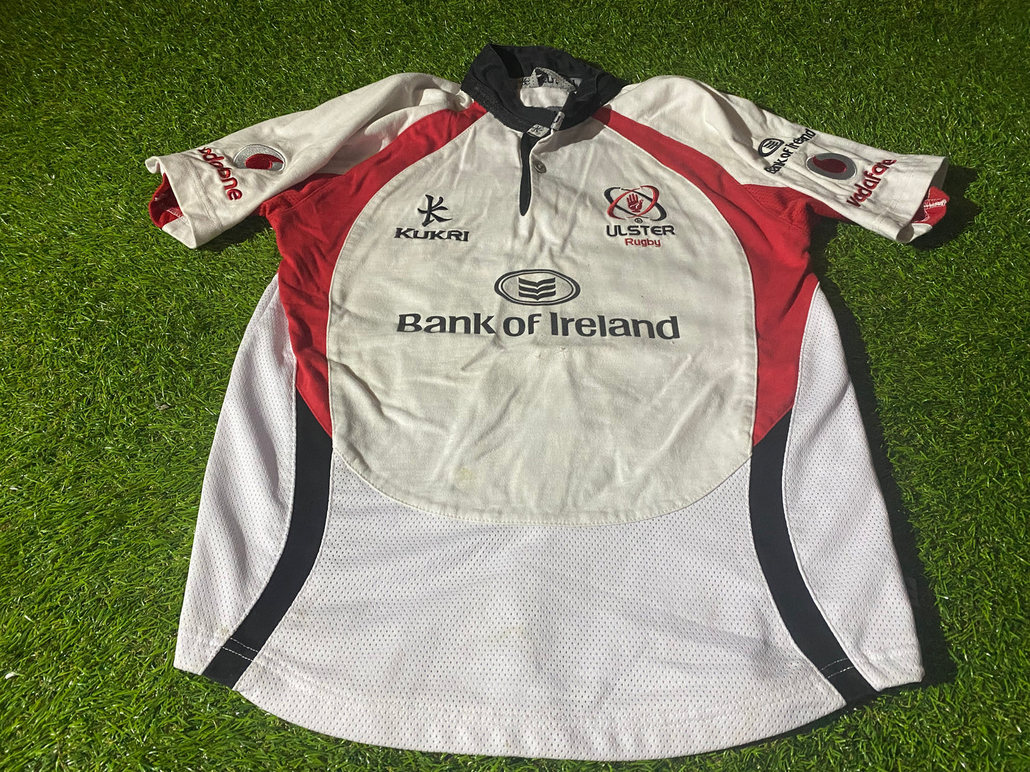 Ulster Northern Ireland Rugby Union Youths / XL Boy / XS Mans Kukri Made Jersey