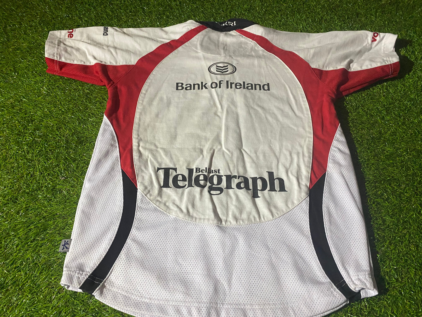 Ulster Northern Ireland Rugby Union Youths / XL Boy / XS Mans Kukri Made Jersey