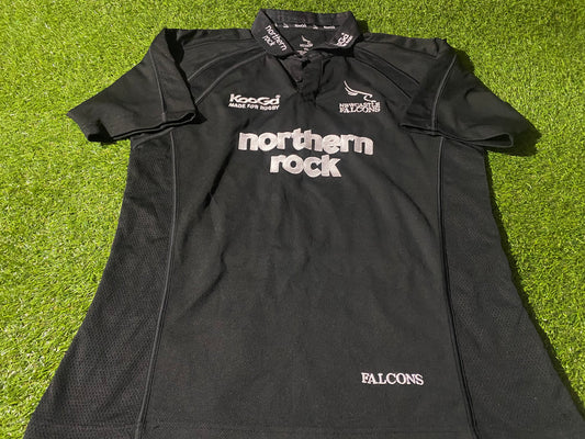 Newcastle Falcons England Rugby Union Football XL Extra Large Mans Vintage Kooga Jersey