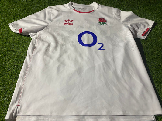 England English Rugby Union Football Big XXXL 3XL Mans Umbro Made Home Jersey