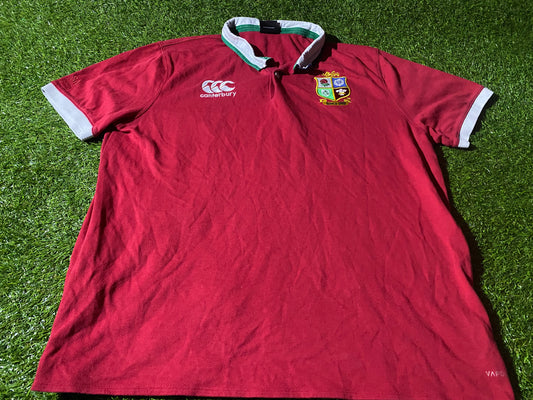 British & Irish Lions Rugby Union Football XXL-XXXL Mans Rare Heavier Cotton Made Jersey