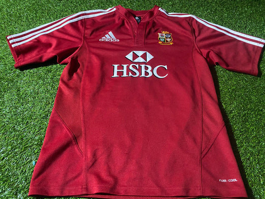 British & Irish Lions Rugby Union Football Medium Mans 2009 Adidas Tour of South Africa Jersey