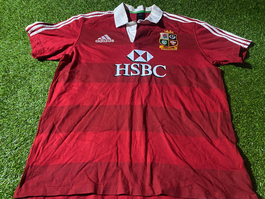 British & Irish Lions Rugby Union Football XL Extra Large 2013 Adidas Tour of Australia Cotton Jersey