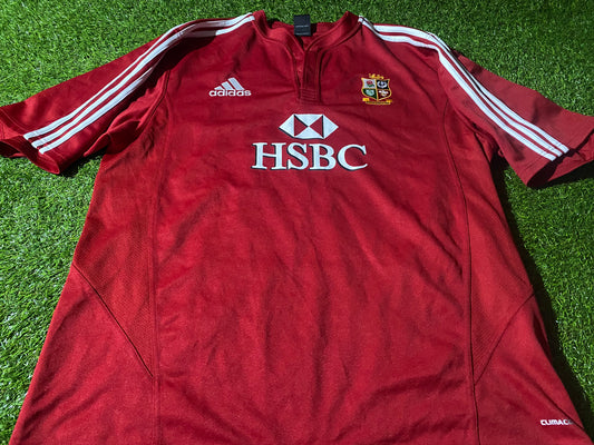 British & Irish Lions Rugby Union Football XXL 2XL Mans 2009 Adidas Tour of South Africa Jersey
