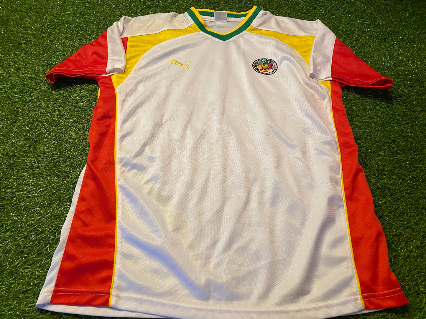 Senegal Africa African Soccer Football large Mans Vintage Jersey