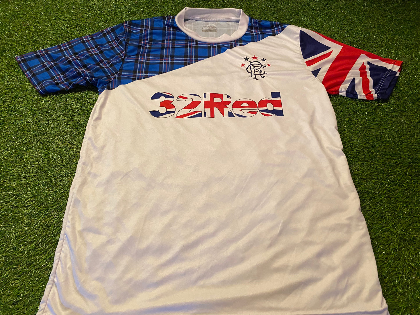 Glasgow Rangers Scotland Scottish Soccer Football Medium Mans Supporters Jersey