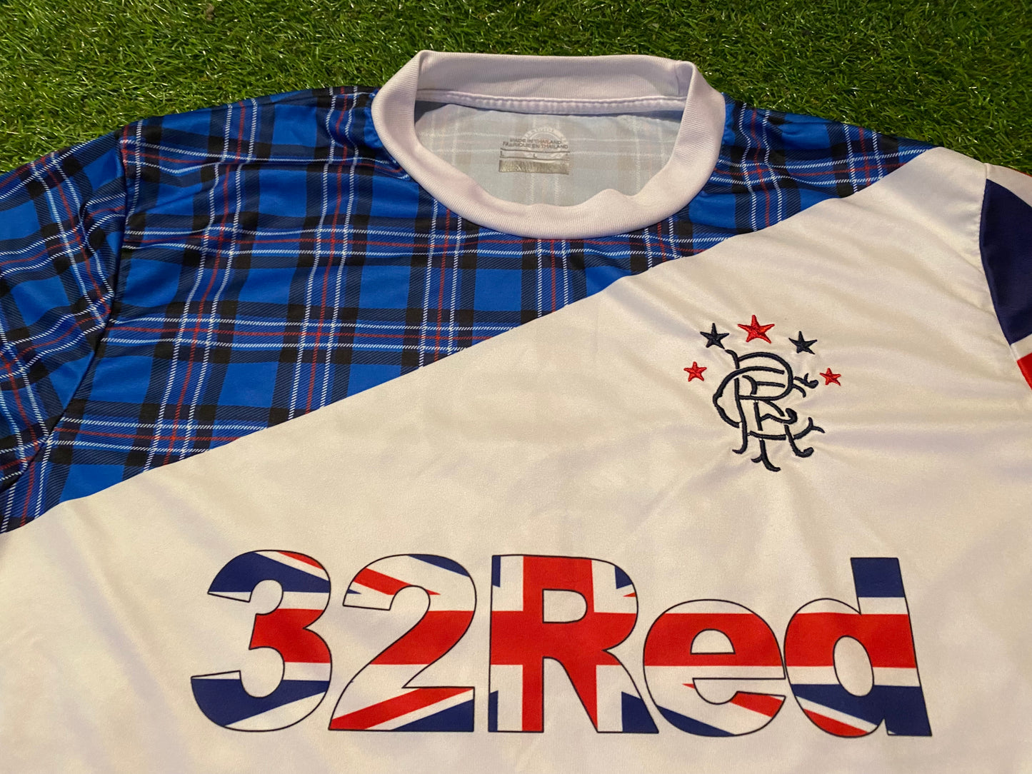 Glasgow Rangers Scotland Scottish Soccer Football Medium Mans Supporters Jersey