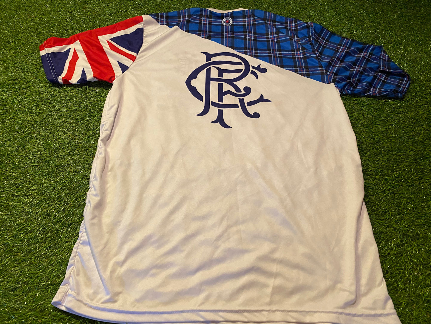 Glasgow Rangers Scotland Scottish Soccer Football Medium Mans Supporters Jersey