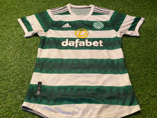 Celtic FC Scotland Scottish Soccer Football Small Mans Adidas Made Home Jersey