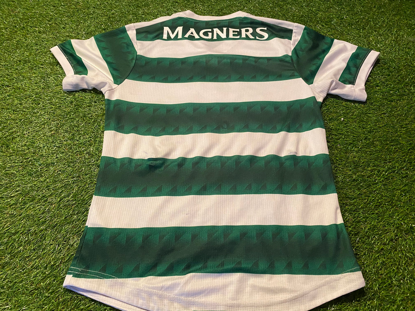 Celtic FC Scotland Scottish Soccer Football Small Mans Adidas Made Home Jersey