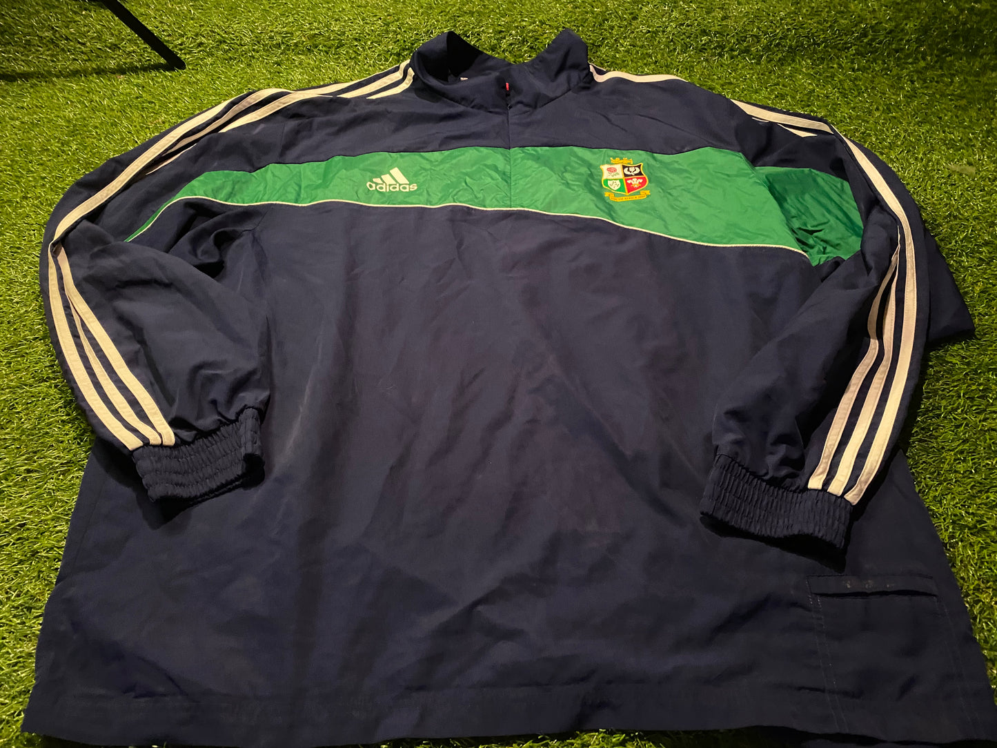 British & Irish Lions Rugby Union Football Big XXXL 3XL Mans Adidas Lighter Windbreaker Type Top