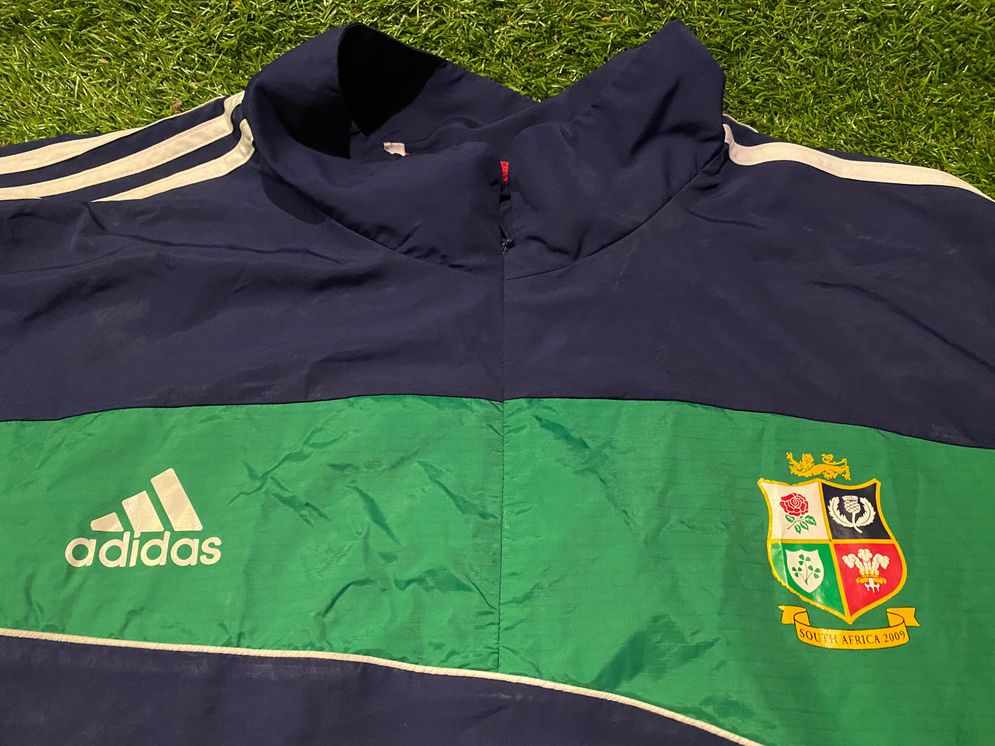 British & Irish Lions Rugby Union Football Big XXXL 3XL Mans Adidas Lighter Windbreaker Type Top