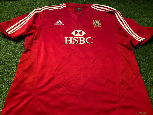 British & Irish Lions Rugby Union Football Big XXXL 3XL Mans Adidas Made 2009 Jersey