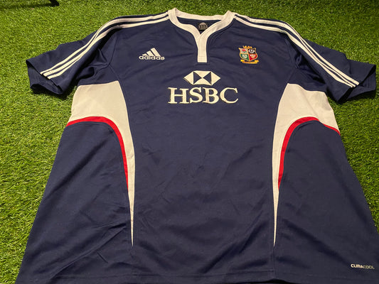 British & Irish Lions Rugby Union Football Big XXXL 3XL Mans Adidas Made 2009 Jersey