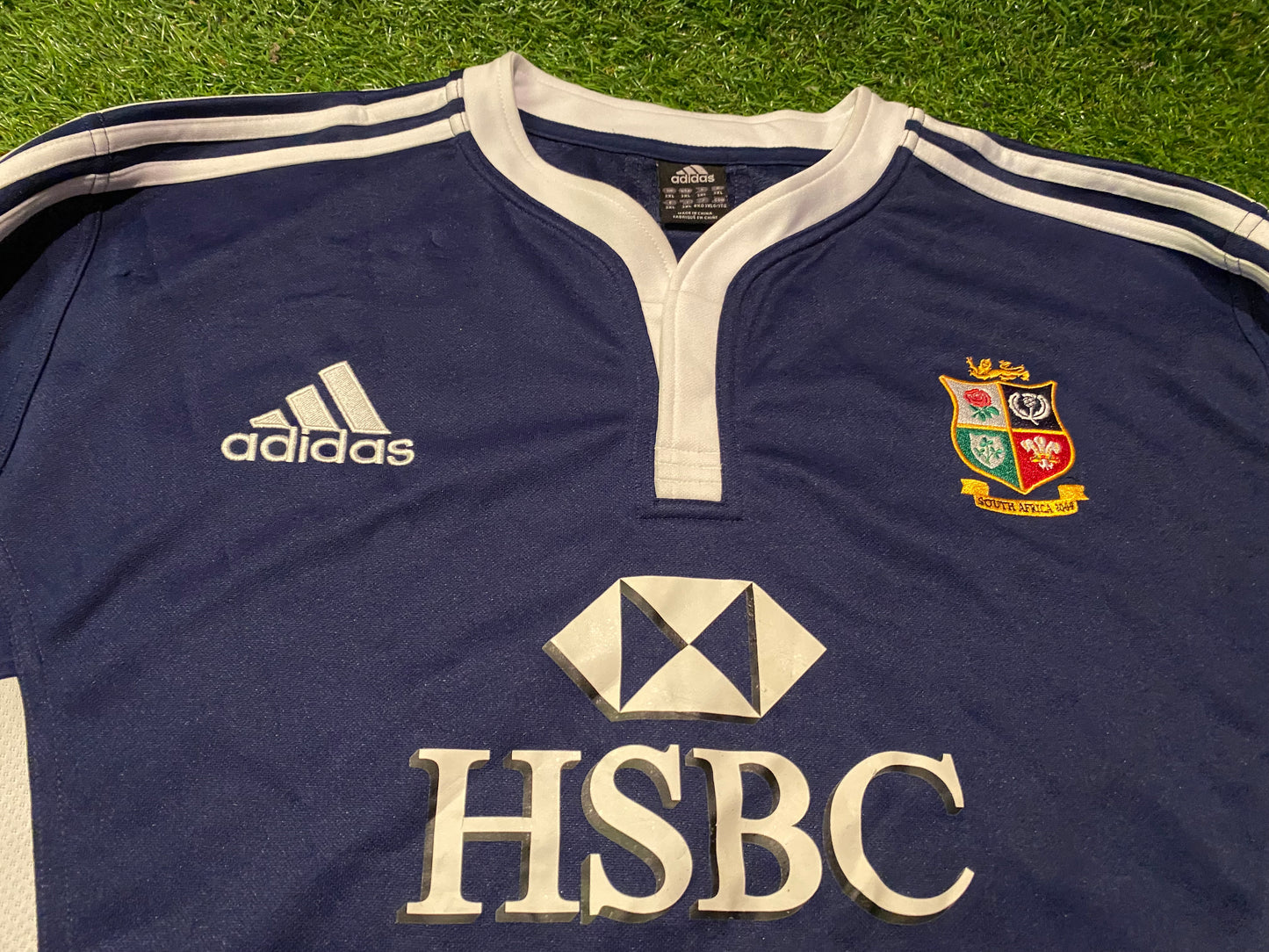 British & Irish Lions Rugby Union Football Big XXXL 3XL Mans Adidas Made 2009 Jersey