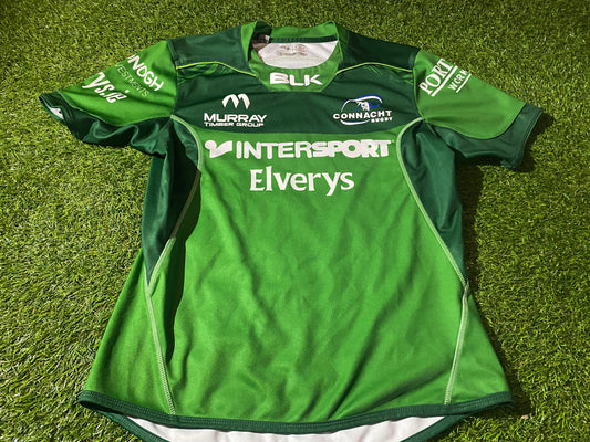 Connacht Eire Irish Ireland Rugby Union Football Small Mans BLK Made Home Jersey