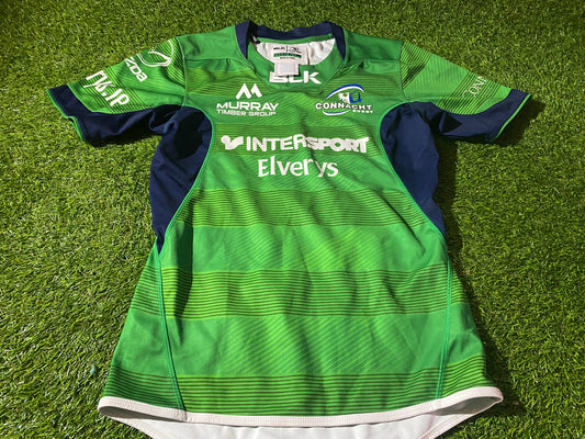 Connacht Eire Irish Ireland Rugby Union Football Small Mans Tight Fit Player Issued Jersey