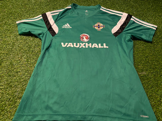 Northern Ireland Football Ulster GAWA Large Mans Adidas Made Training / Shirt / Jersey