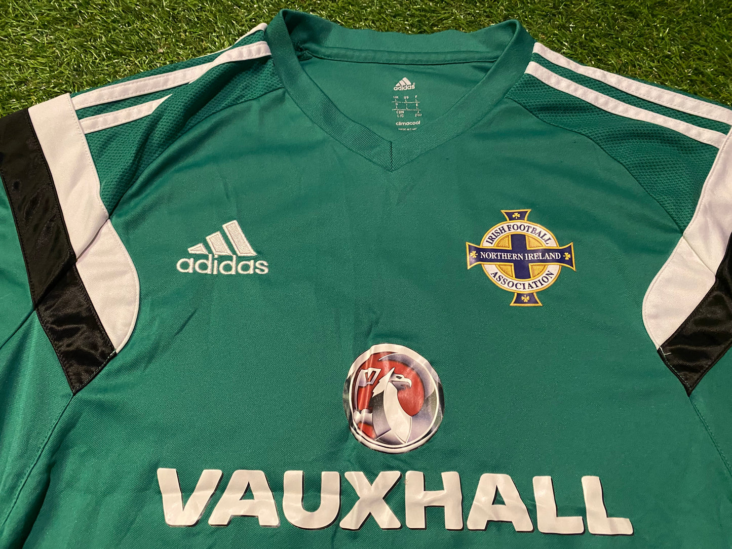 Northern Ireland Football Ulster GAWA Large Mans Adidas Made Training / Shirt / Jersey