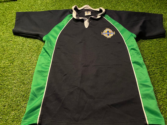 Northern Ireland Ulster Football Medium Mans Heavier Rugby Style Jersey