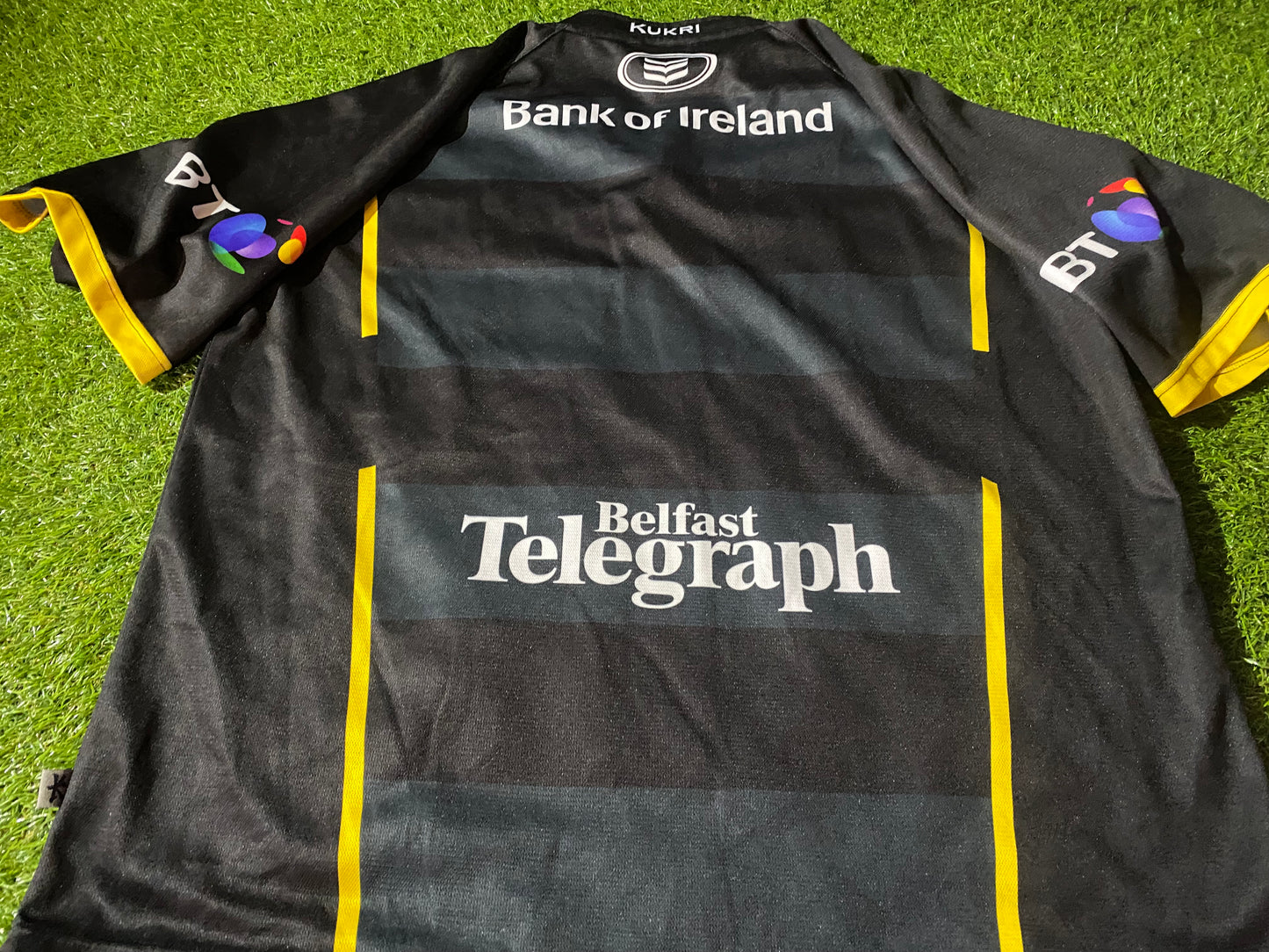 Ulster Northern Ireland Rugby Union Football Big XXXL 3XL Mans Kukri Made Jersey