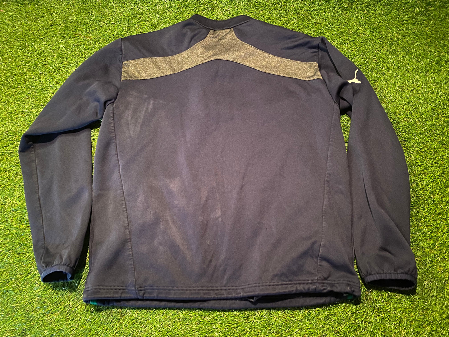 Ireland IRFU Eire Irish Rugby Union Football Large Mans 1/4 Zip Up Over Top