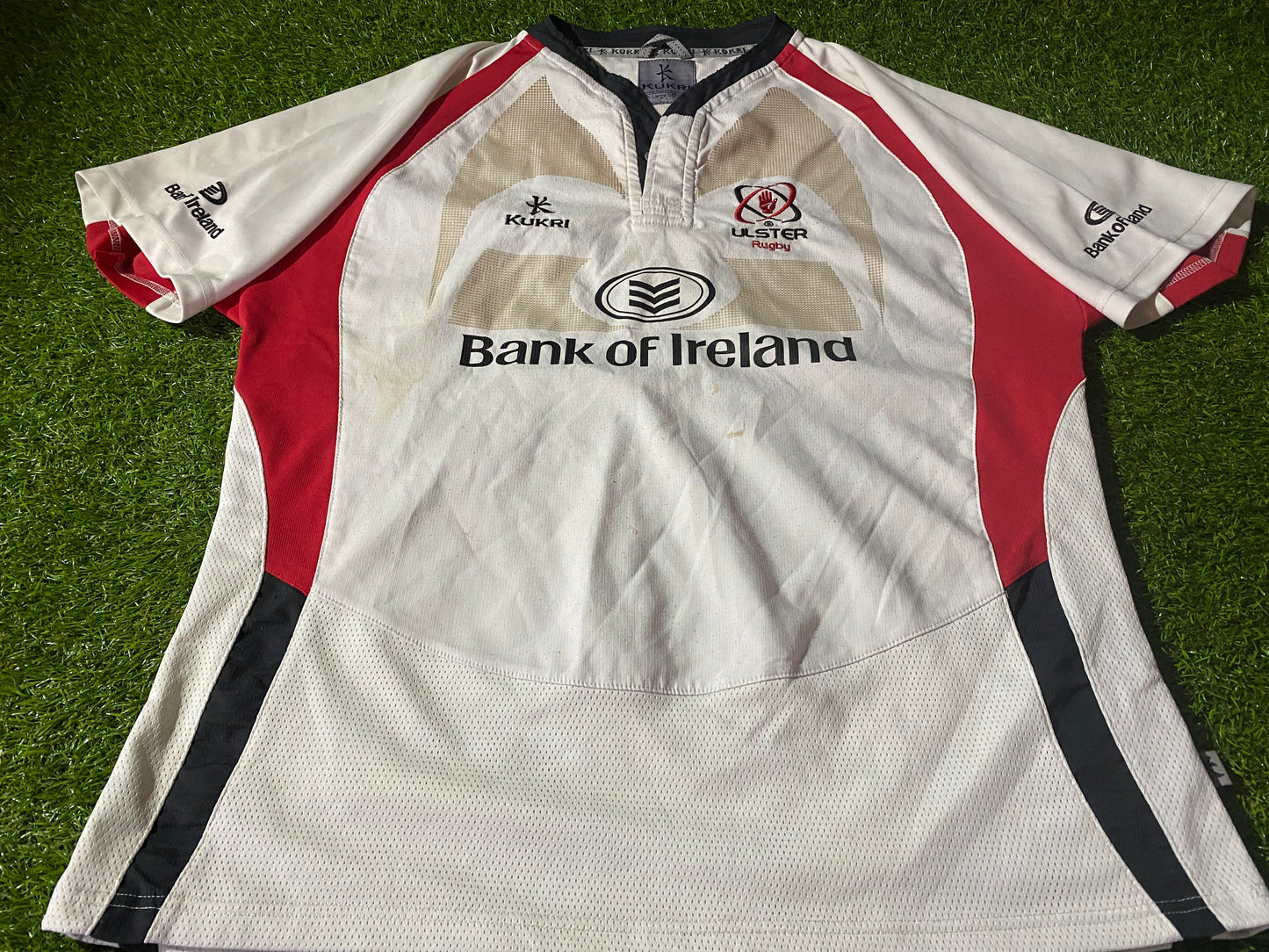 Ulster Northern Ireland Rugby Union Football Big XXXL 3XL Mans Kukri Made Jersey