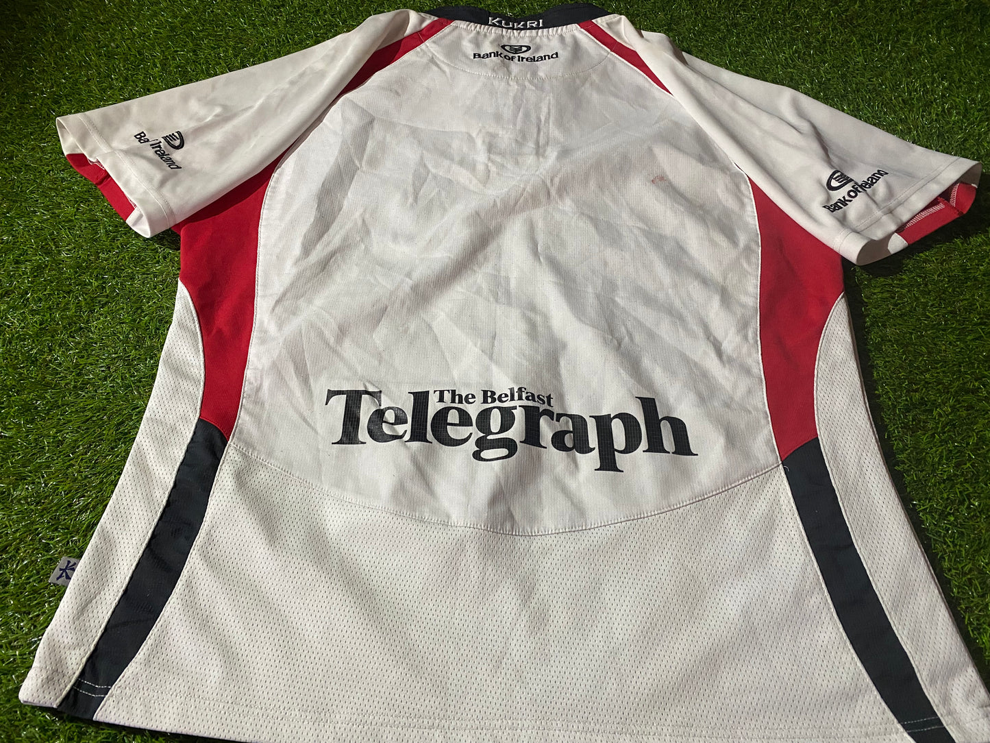 Ulster Northern Ireland Rugby Union Football Big XXXL 3XL Mans Kukri Made Jersey