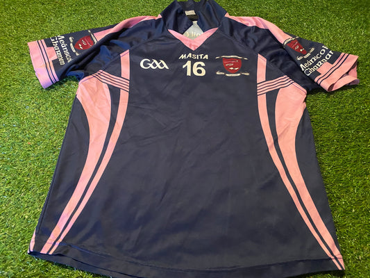 Meánscoil Gharman Co Wexford School GAA Gaelic Football Large Mans Match worn no16 Jersey