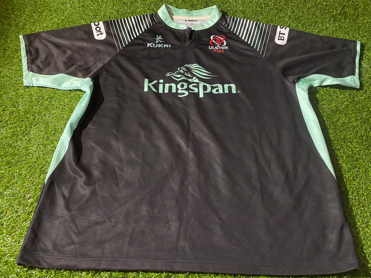 Ulster Northern Ireland Rugby Union Football Big XXL 2XL Mans Kukri Made Jersey