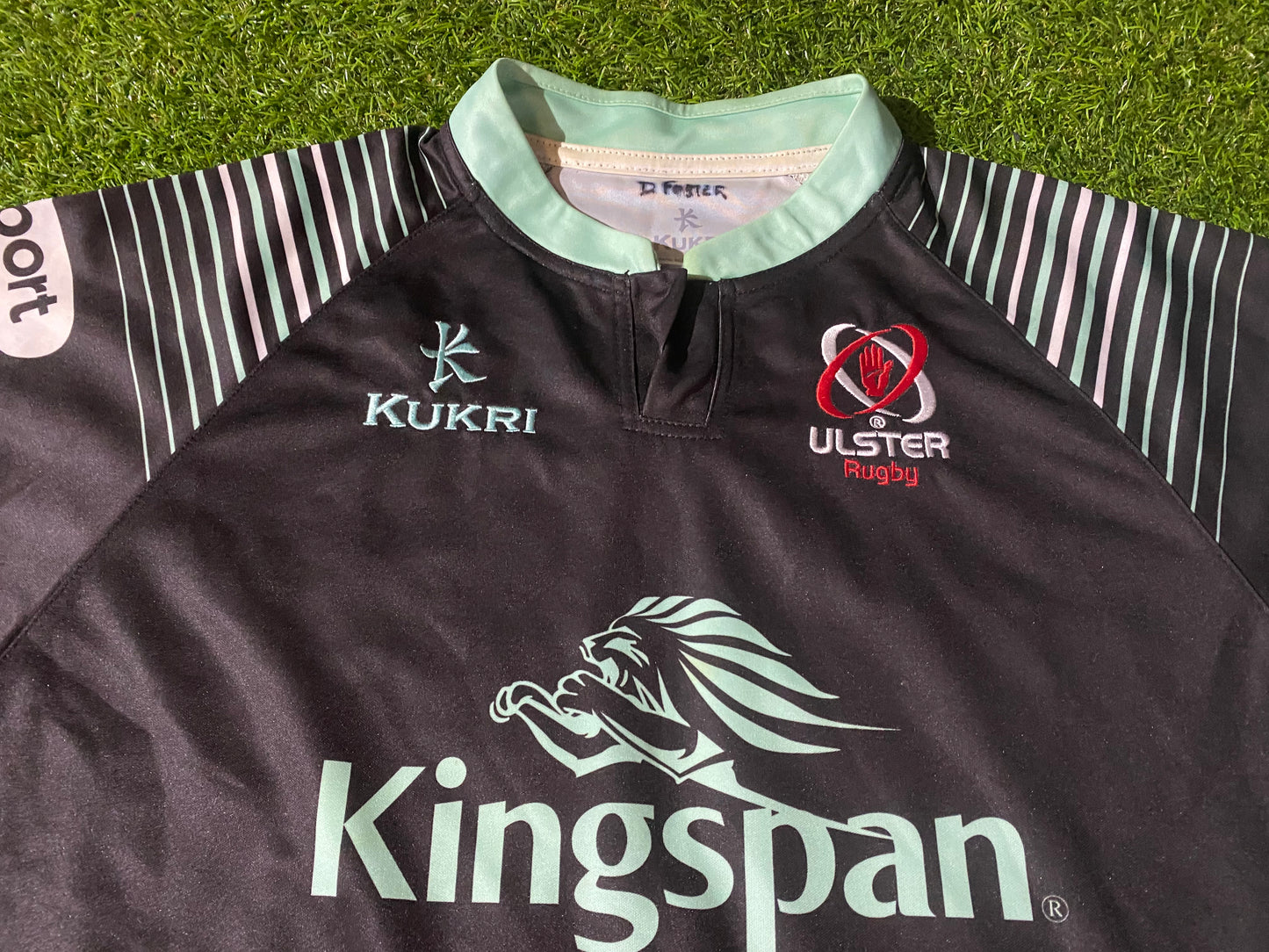 Ulster Northern Ireland Rugby Union Football Big XXL 2XL Mans Kukri Made Jersey