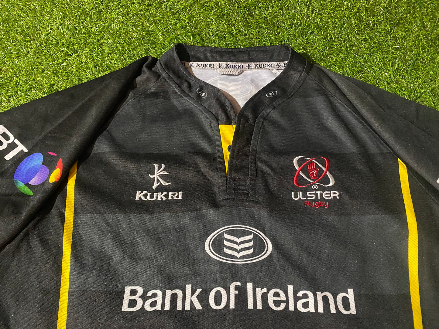 Ulster Northern Ireland Rugby Union Football XL Extra Large Mans Kukri Made Jersey