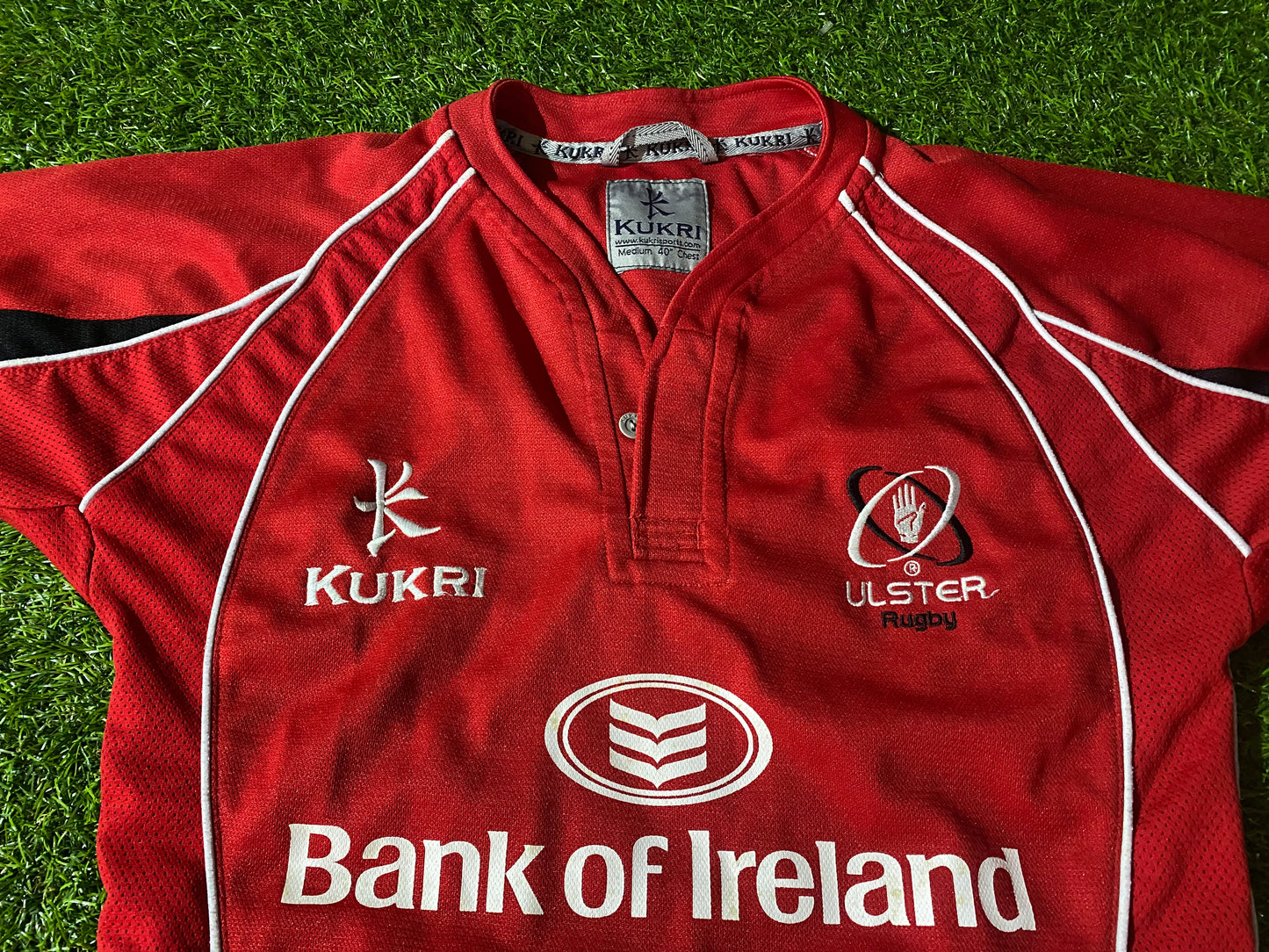 Ulster Northern Ireland Rugby Union Football Medium Mans Kukri Made Training Jersey