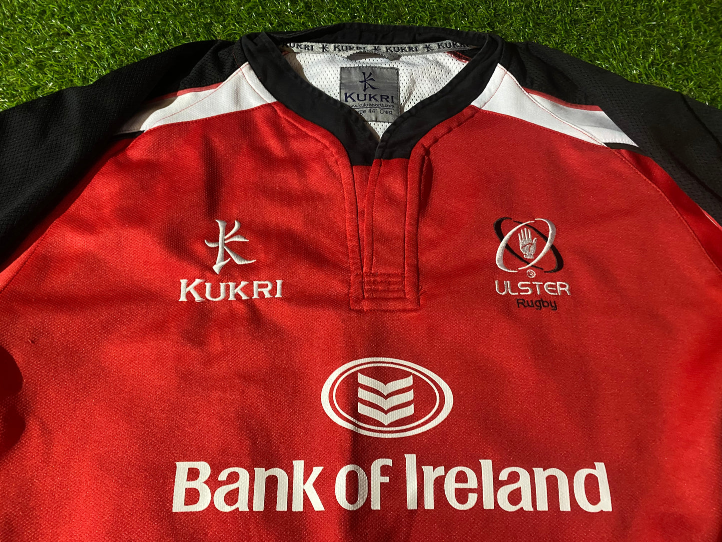 Ulster Northern Ireland Rugby Union Football XL Extra Large Mans Kukri Made Heavy Jersey