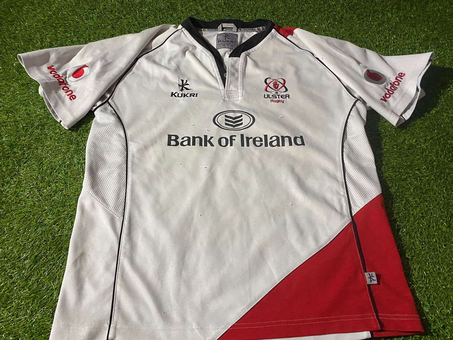 Ulster Northern Ireland Rugby Union Football XL Extra Large Mans Kukri Made Home Jersey