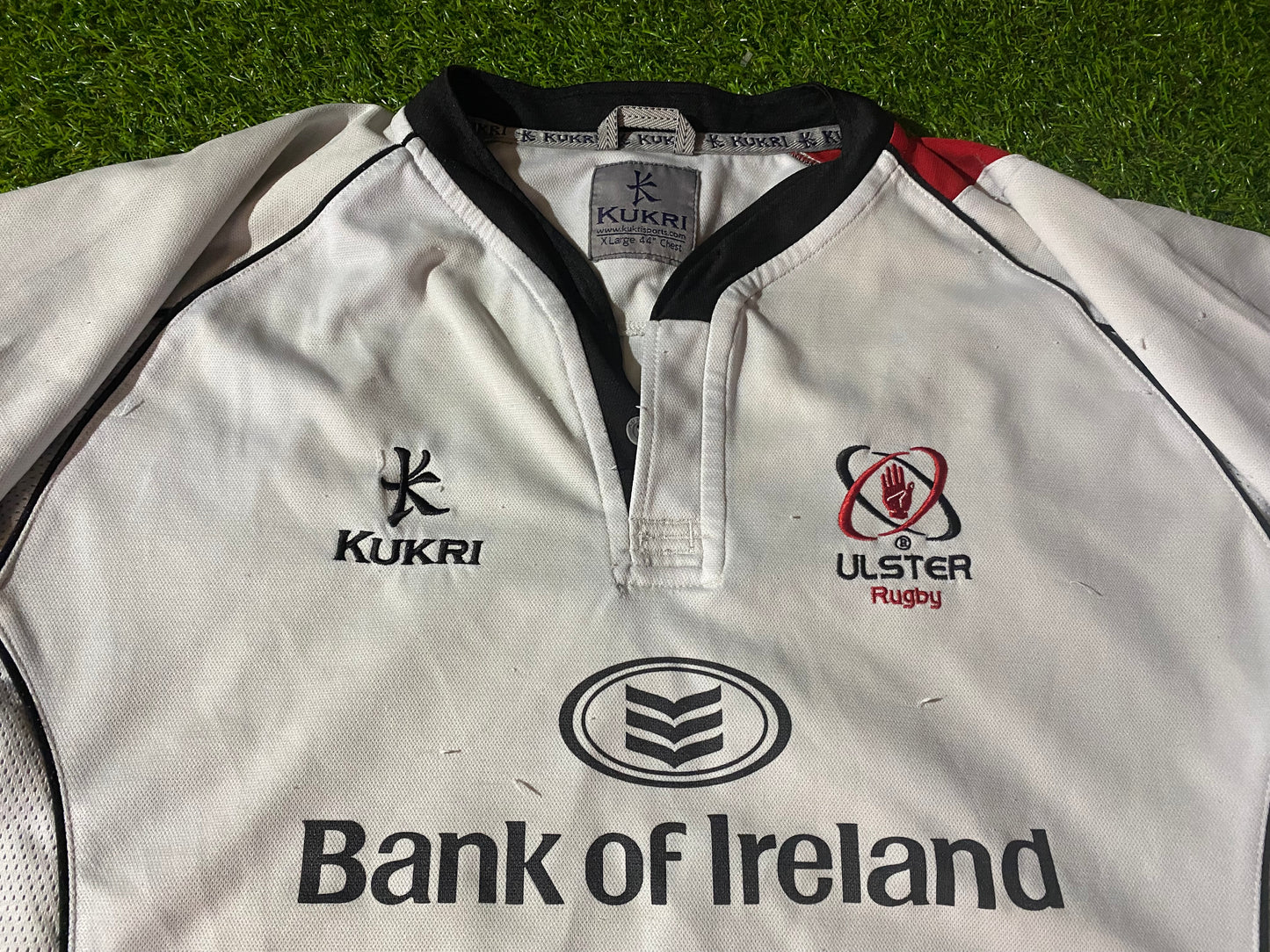 Ulster Northern Ireland Rugby Union Football XL Extra Large Mans Kukri Made Home Jersey