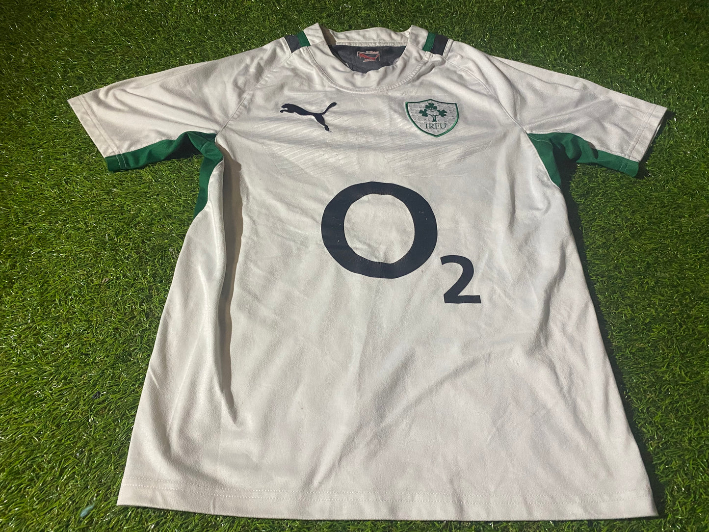 Ireland IRFU Eire Irish Rugby Union Small Mans Puma Made Away Jersey