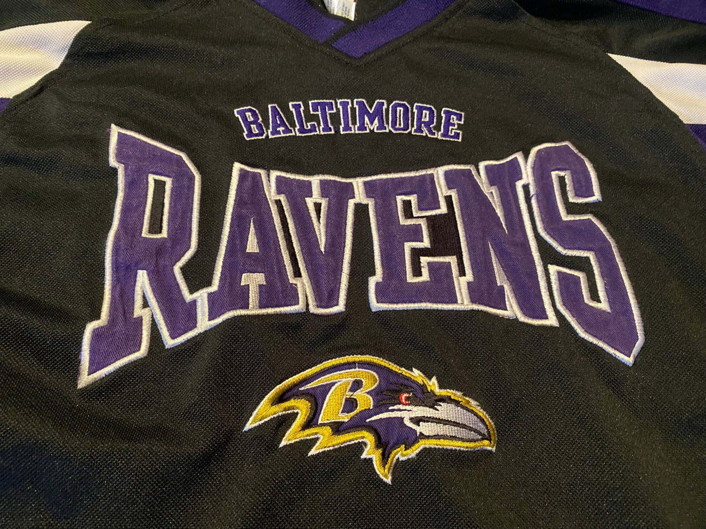 Baltimore Ravens USA NFL American Football Small mans Vintage Sweater /  Jersey