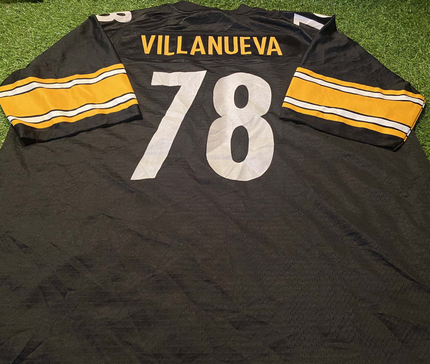 Pittsburgh Steelers USA NFL American Football Big 3XL XXXL Villanueva Reebok Jersey